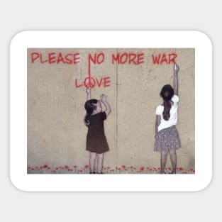 no war Sticker